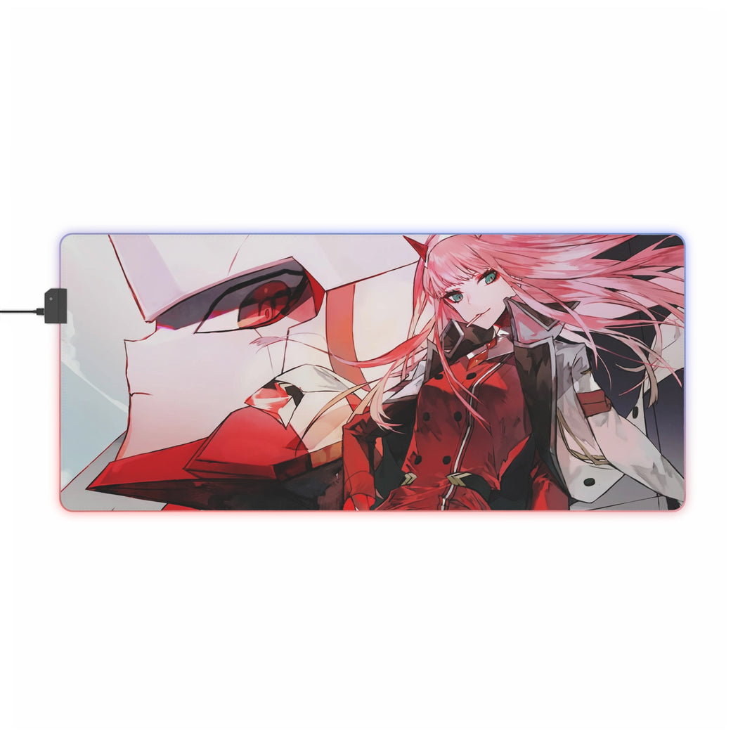 Zero Two RGB LED Mouse Pad (Desk Mat)