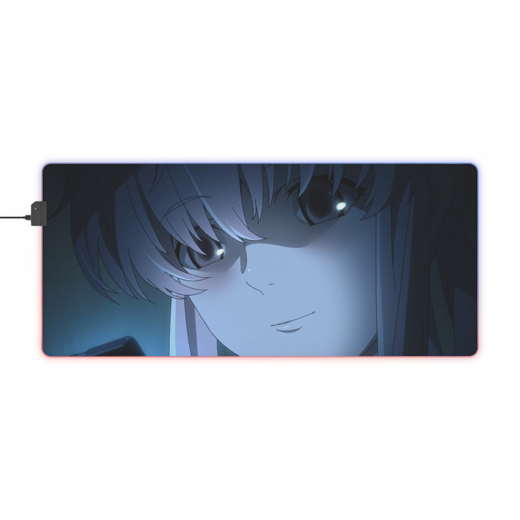 Tapis de souris LED RVB Mirai Nikki Yuno Gasai (tapis de bureau)