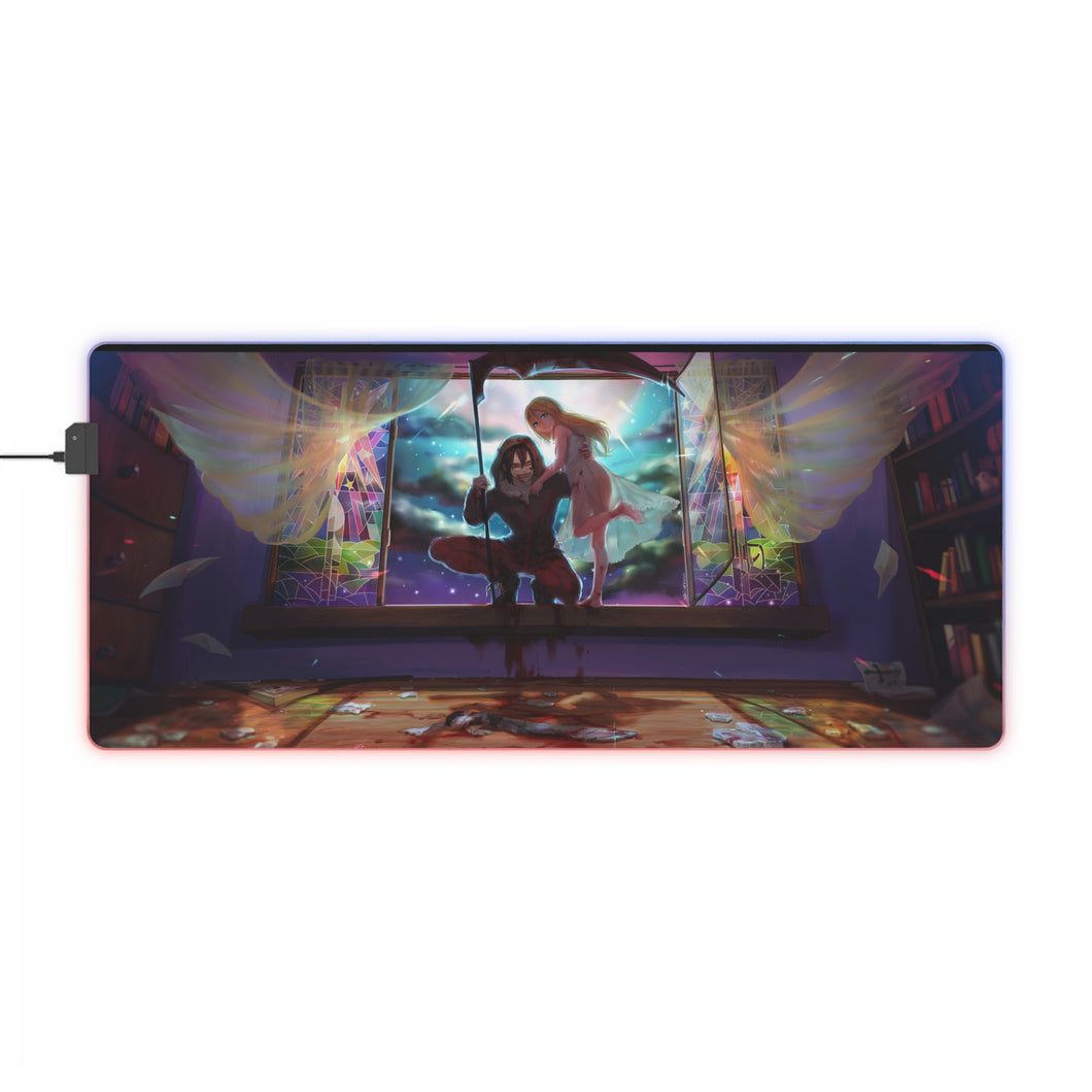 Angels Of Death Rachel Gardner RGB LED Mouse Pad (Desk Mat)