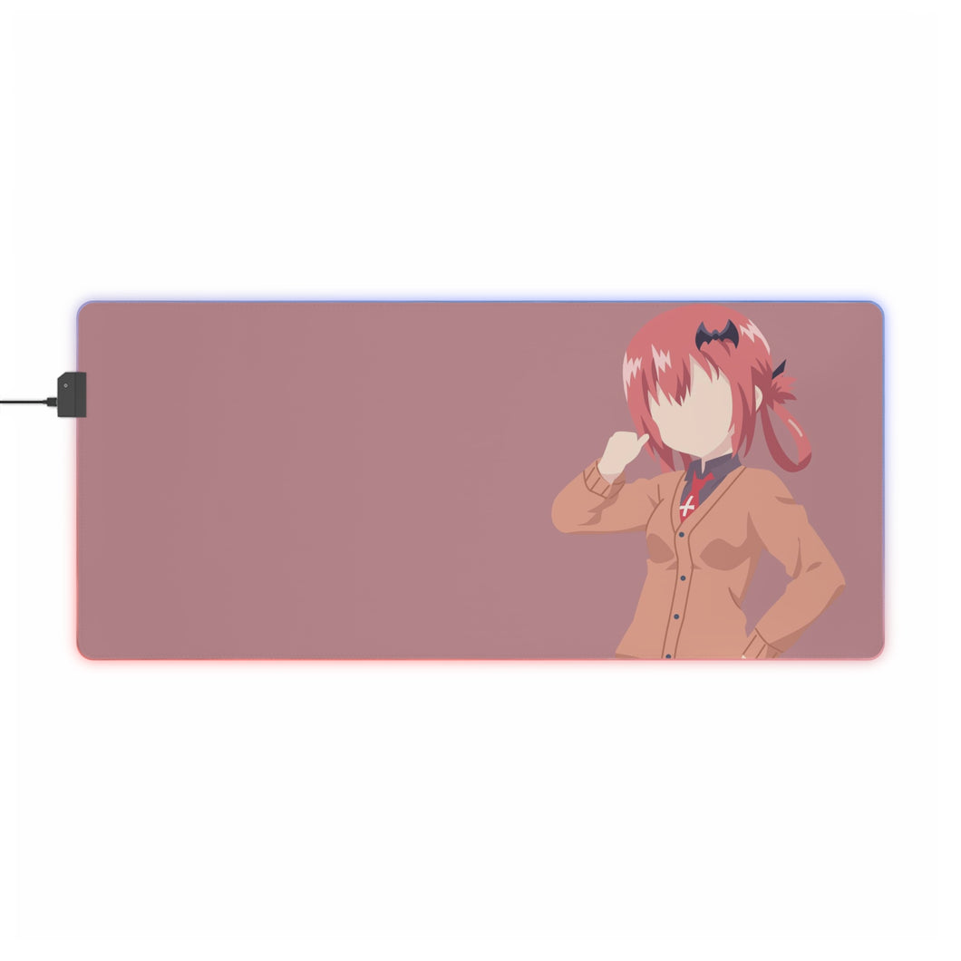 Gabriel DropOut Satanichia Kurumizawa Mcdowell RGB LED Mouse Pad (Desk Mat)