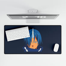 Cargar imagen en el visor de la galería, Souei Face ( Blue Background ) Mouse Pad (Desk Mat)
