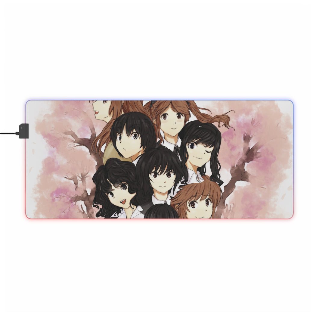 Tapis de souris LED RVB Amagami (tapis de bureau)