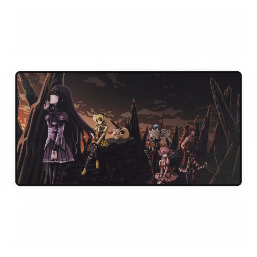 Anime Puella Magi Madoka Magica Mouse Pad (Desk Mat)