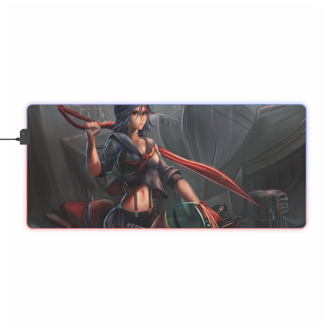 Tapis de souris LED RVB Anime Kill La Kill (tapis de bureau)