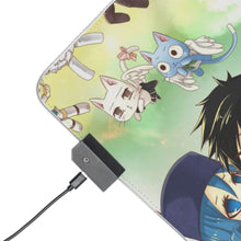 Charger l&#39;image dans la galerie, Tapis de souris LED RGB Fairy Tail Natsu Dragneel, Erza Scarlet, Lucy Heartfilia, Happy, Wendy Marvell (tapis de bureau)
