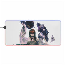 Charger l&#39;image dans la galerie, Tapis de souris LED RGB Anime Steins;Gate (tapis de bureau)
