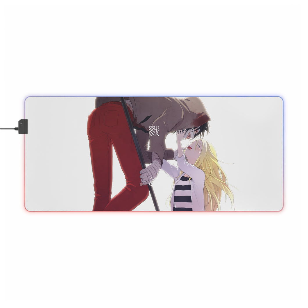 Tapis de souris LED RVB Angels Of Death (tapis de bureau)