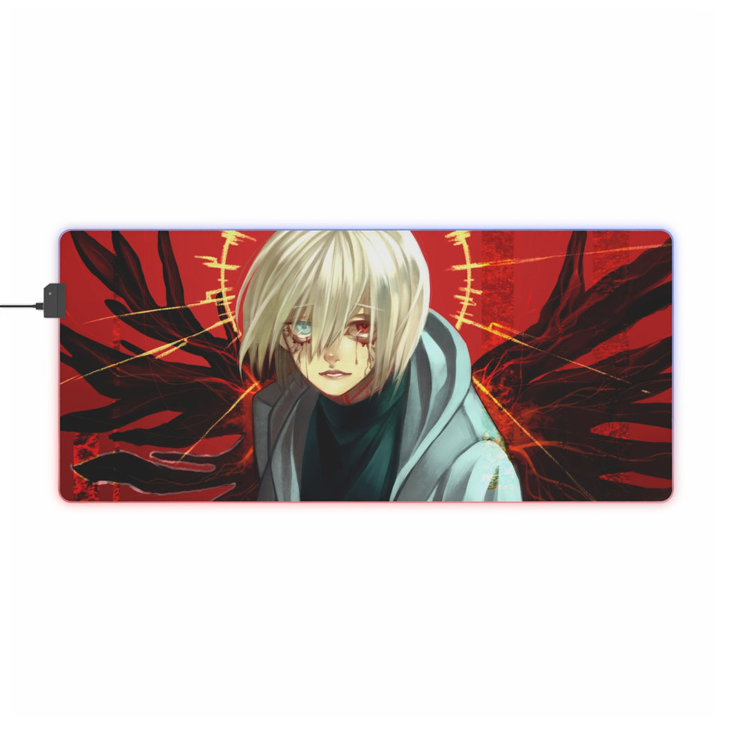 Tapis de souris LED RGB Anime Tokyo Ghoul (tapis de bureau)