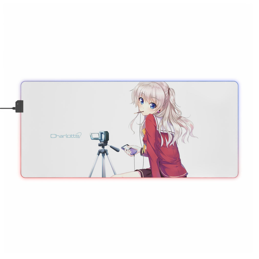 Nao Tomori sitting RGB LED Mouse Pad (Desk Mat)