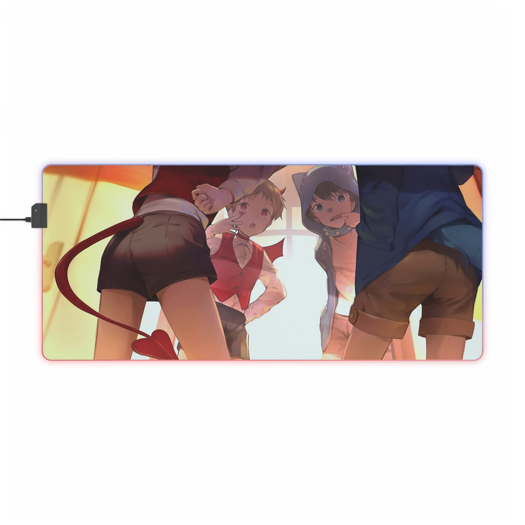 Anime Child RGB LED Mouse Pad (Desk Mat)