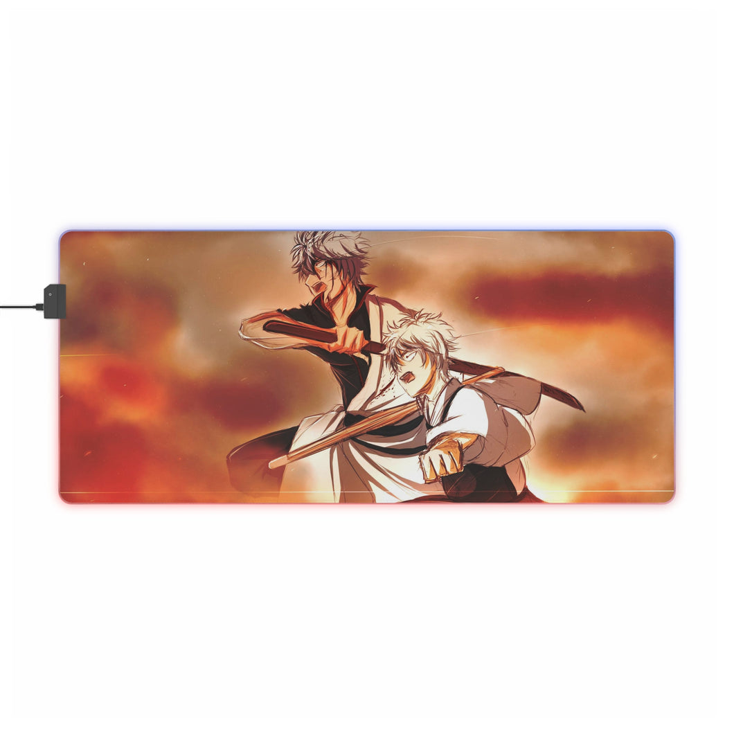 Gintama Gintoki Sakata RGB LED Mouse Pad (Desk Mat)