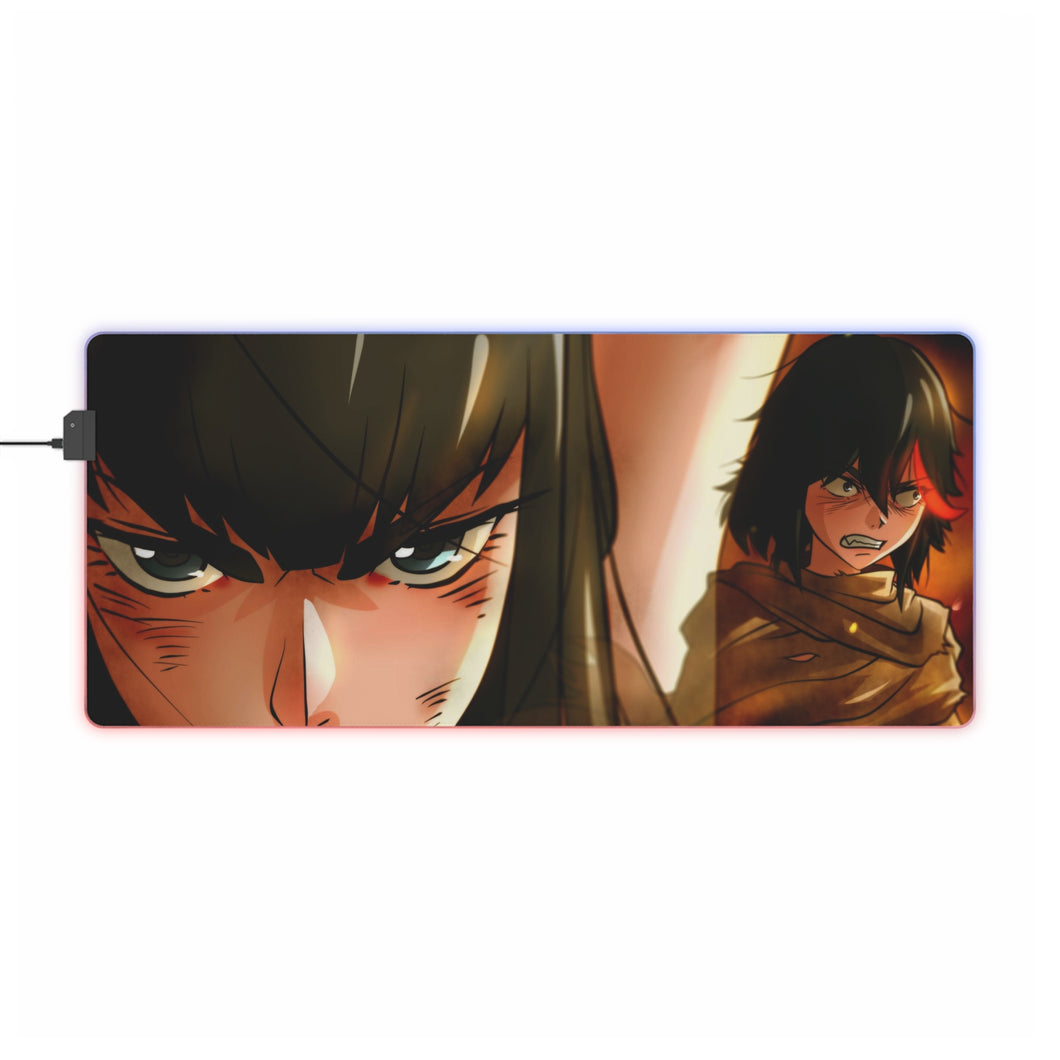 Tapis de souris LED RVB Kill La Kill (tapis de bureau)