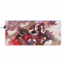 Load image into Gallery viewer, Gintama Gintoki Sakata, Shinsuke Takasugi RGB LED Mouse Pad (Desk Mat)
