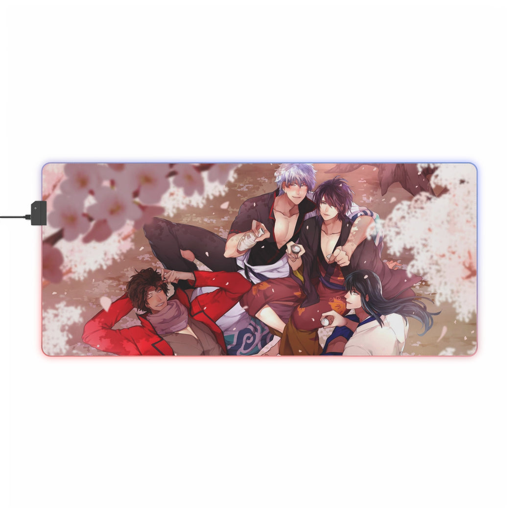 Gintama Gintoki Sakata, Shinsuke Takasugi RGB LED Mouse Pad (Desk Mat)