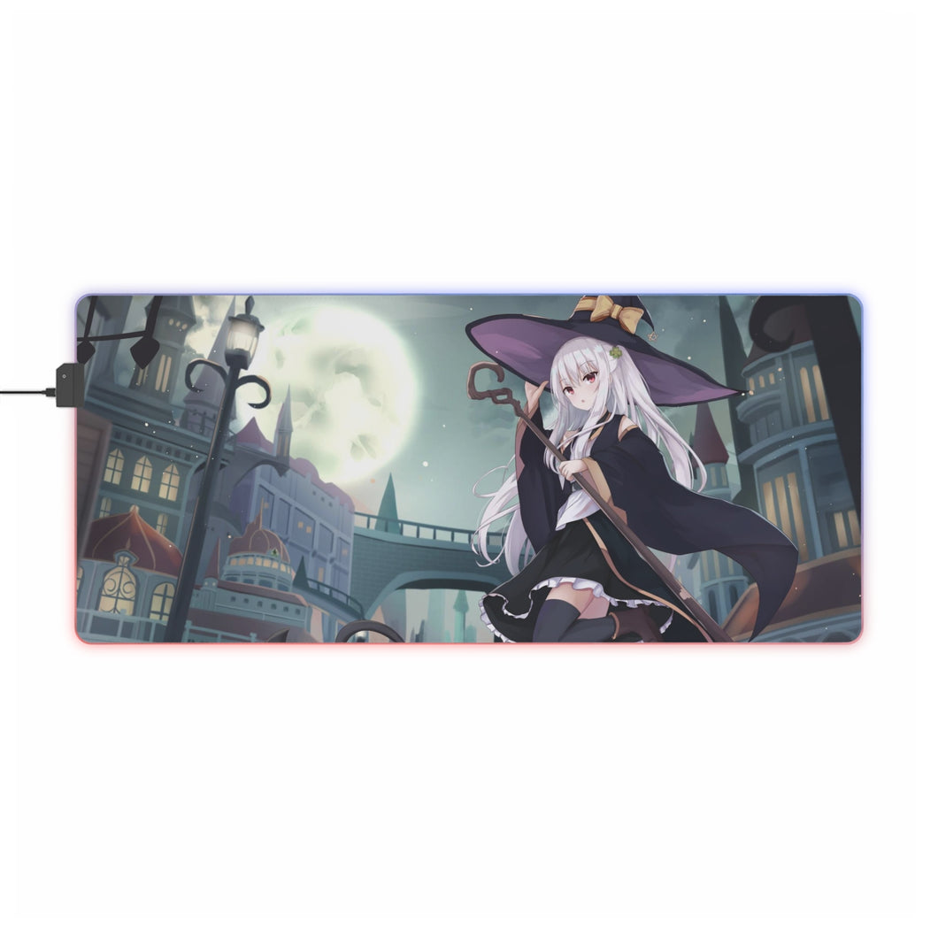 Anime Halloween RGB LED Mouse Pad (Desk Mat)