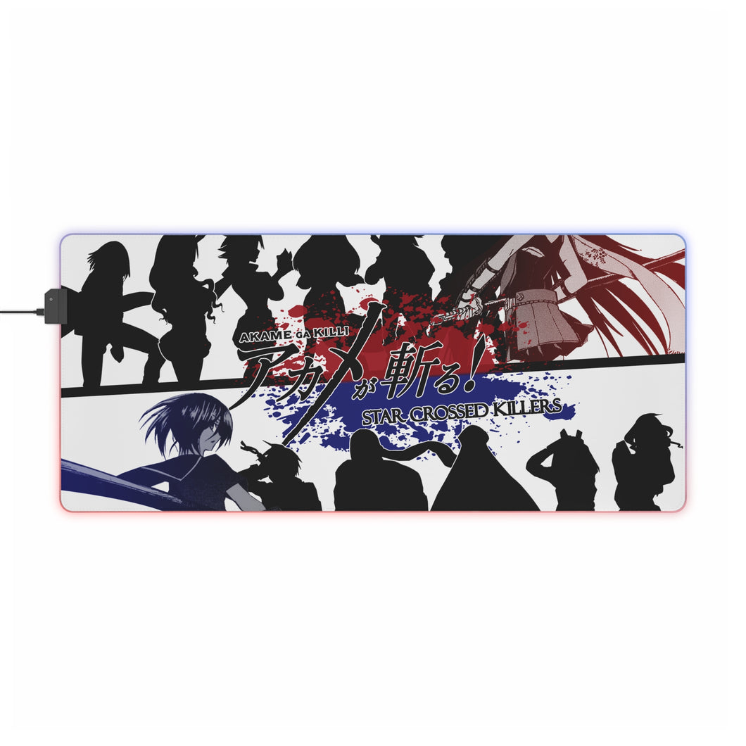 Akame ga Kill! Akame, Akame Ga Kill, Kurome RGB LED Mouse Pad (Desk Mat)