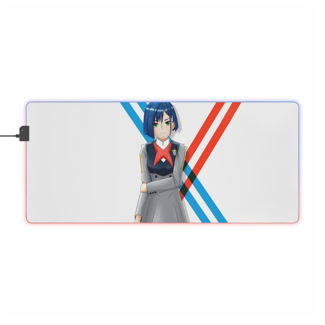 Tapis de souris LED RGB Ichigo (tapis de bureau)