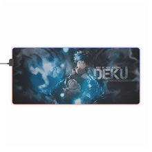 Charger l&#39;image dans la galerie, Tapis de souris LED RVB My Hero Academia Izuku Midoriya (tapis de bureau)
