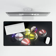 Load image into Gallery viewer, PokÃ©balls Mouse Pad (Desk Mat)
