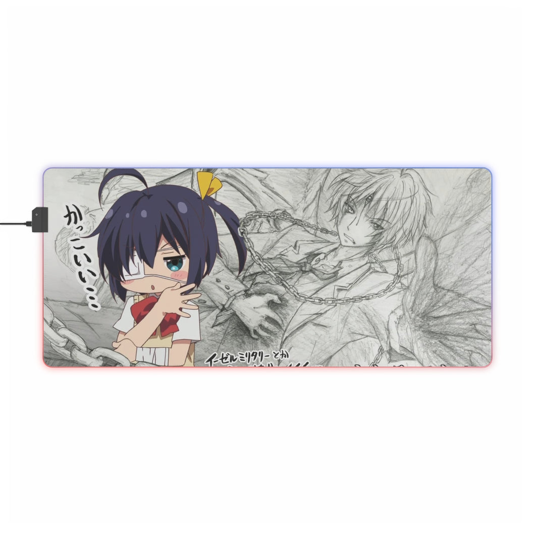 Love, Chunibyo & Other Delusions Rikka Takanashi RGB LED Mouse Pad (Desk Mat)