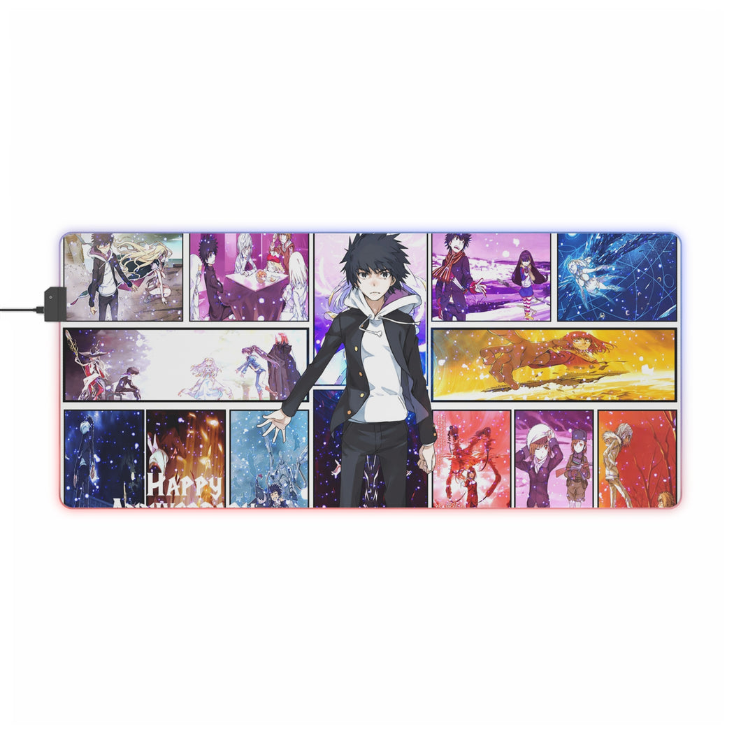 A Certain Magical Index RGB LED Mouse Pad (Desk Mat)