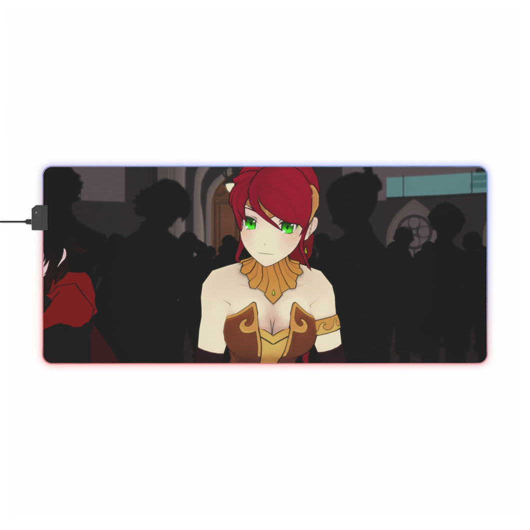 Tapis de souris LED RGB Anime RWBY (tapis de bureau)