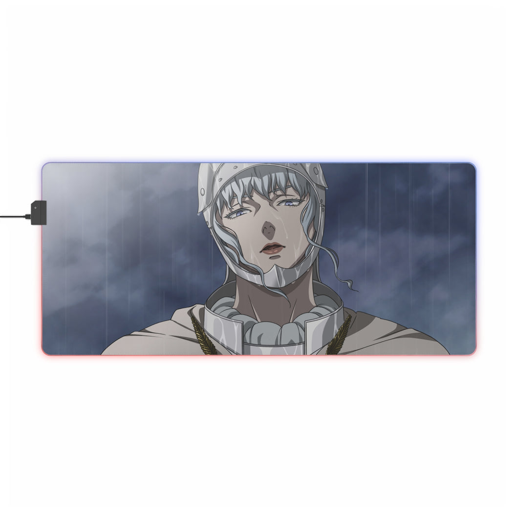 Tapis de souris LED RGB Anime Berserk (tapis de bureau)