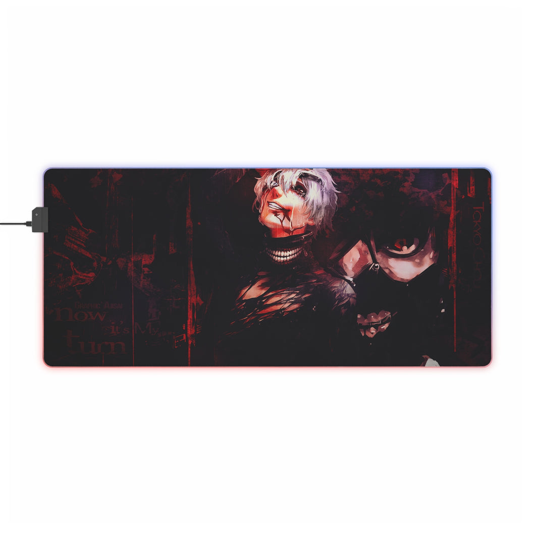 Anime Tokyo Ghoul RGB LED Mouse Pad (Desk Mat)