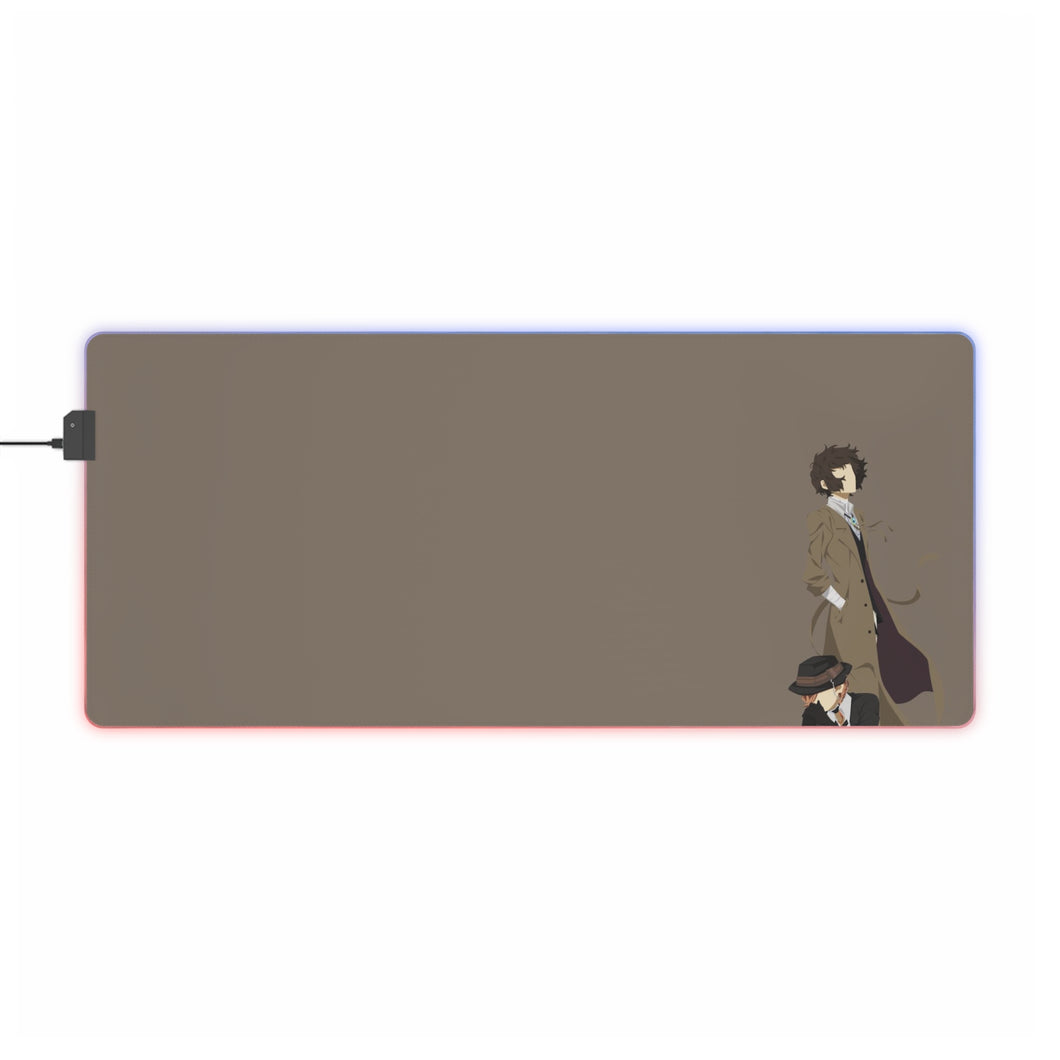 Bungou Stray Dogs Osamu Dazai RGB LED Mouse Pad (Desk Mat)