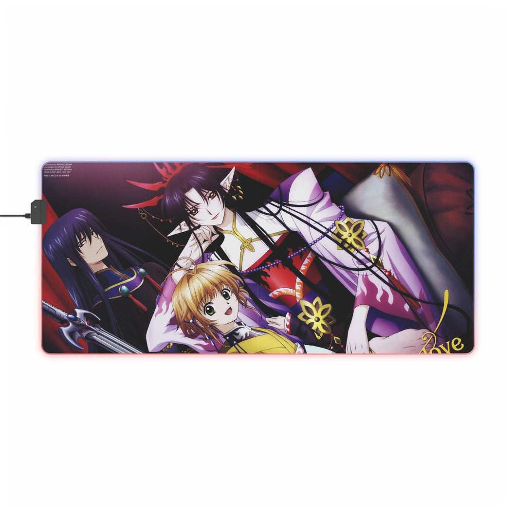 Tapis de souris LED RVB Tsubasa : Reservoir Chronicle (tapis de bureau)