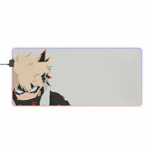 Cargar imagen en el visor de la galería, Alfombrilla de ratón (alfombrilla de escritorio) RGB LED My Hero Academia Katsuki Bakugou
