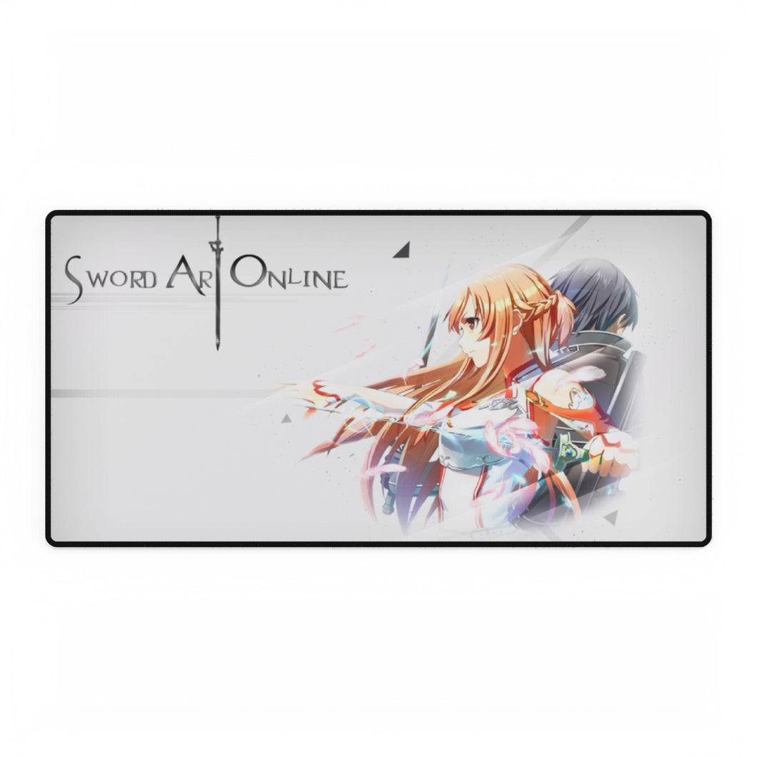 Asuna and Kiroto (Sword Art Online) Mouse Pad (Desk Mat)