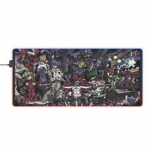 Charger l&#39;image dans la galerie, Tapis de souris LED RGB Anime Neon Genesis Evangelion (tapis de bureau)
