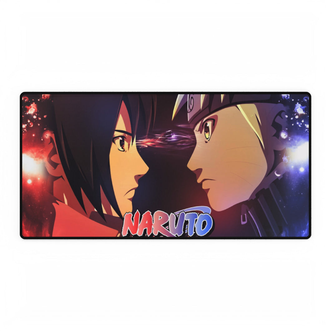 Naruto and Sasuke Mouse Pad (Desk Mat)