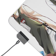 Charger l&#39;image dans la galerie, Tapis de souris LED RVB Anime Attack On Titan (tapis de bureau)
