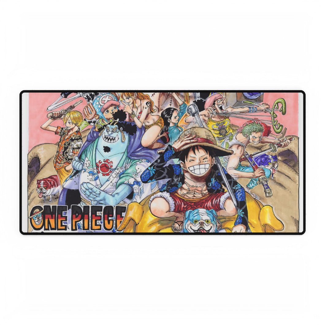 Tapis de souris Mugiwaras Crew Color Cover Pager (tapis de bureau)