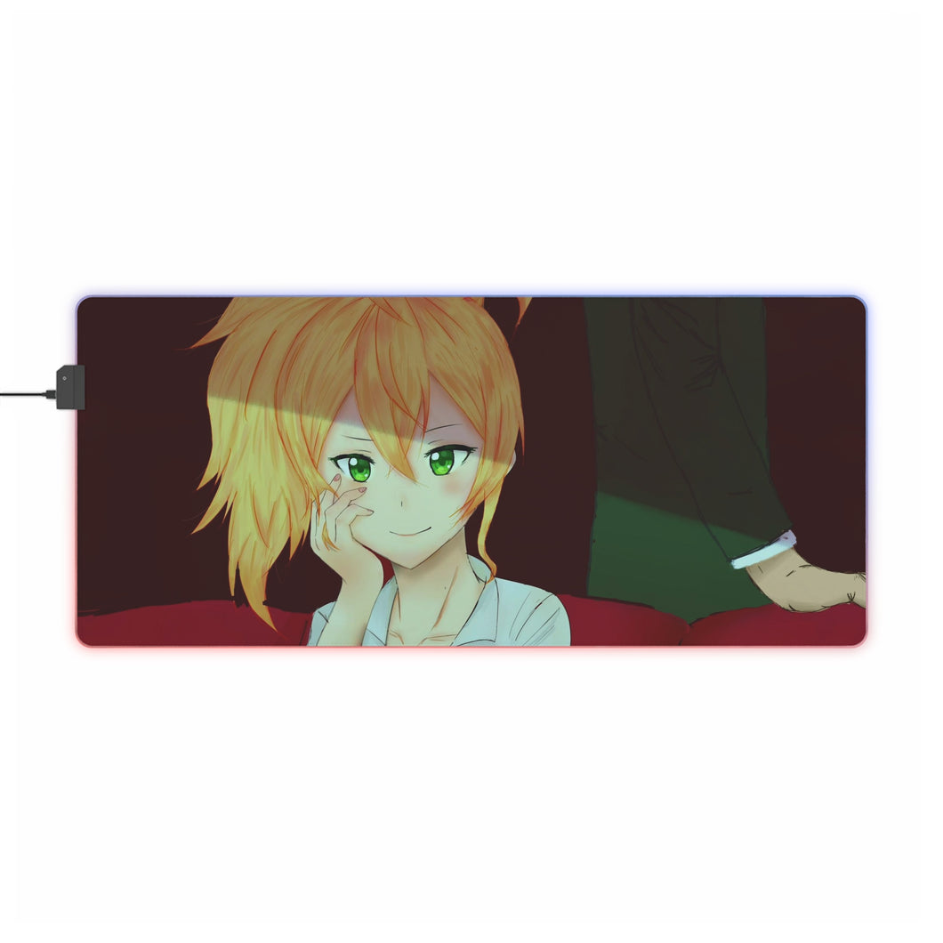 Hajimete No Gal RGB LED Mouse Pad (Desk Mat)