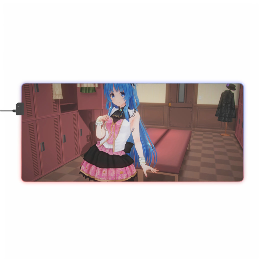 Tapis de souris LED RVB Sukasuka (tapis de bureau)