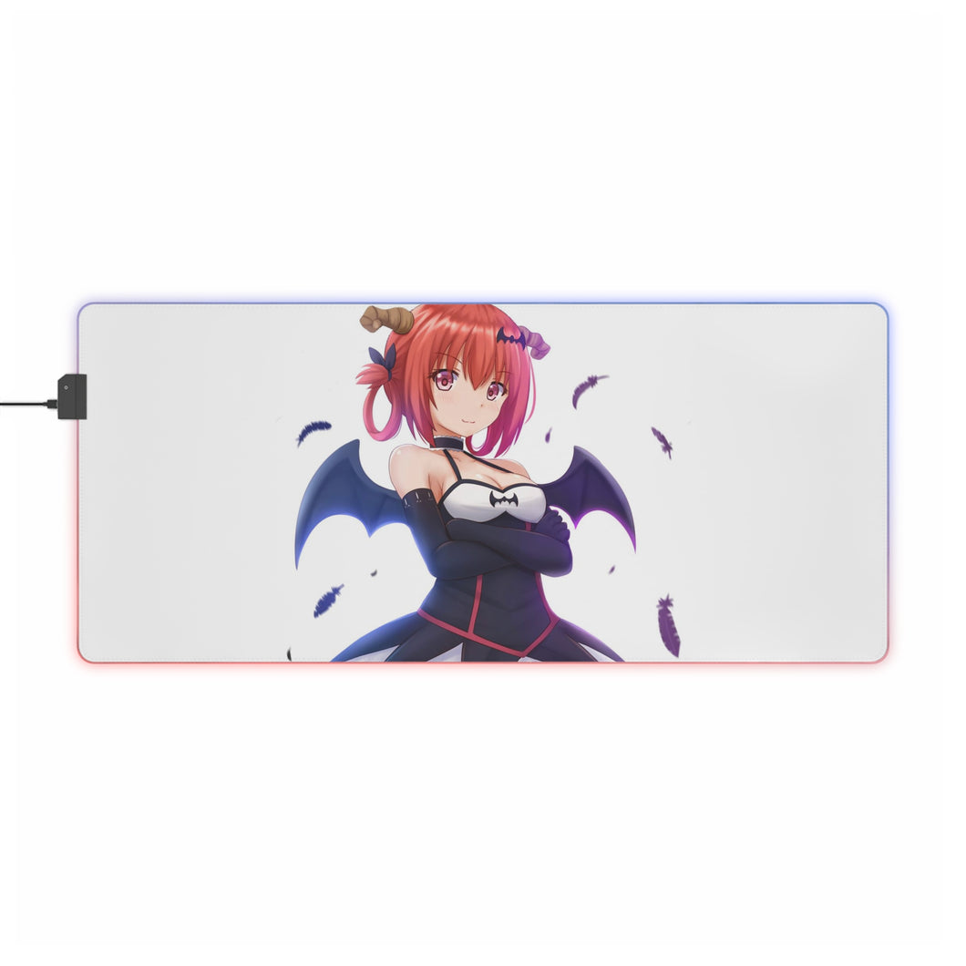 Gabriel DropOut Satanichia Kurumizawa Mcdowell RGB LED Mouse Pad (Desk Mat)