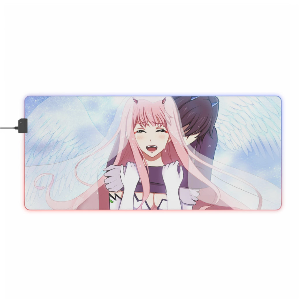 Zero Two Bride RGB LED Mouse Pad (Desk Mat)