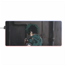 Charger l&#39;image dans la galerie, Tapis de souris LED RVB My Hero Academia Izuku Midoriya (tapis de bureau)
