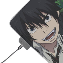 Cargar imagen en el visor de la galería, Alfombrilla de ratón RGB con LED de Blue Exorcist (alfombrilla de escritorio)
