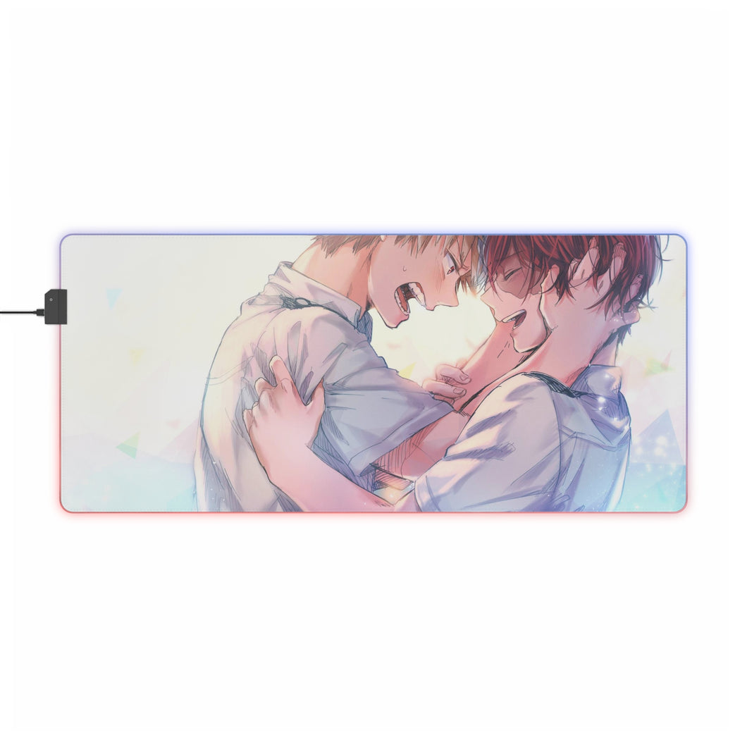 My Hero Academia Katsuki Bakugou RGB LED Mouse Pad (Desk Mat)