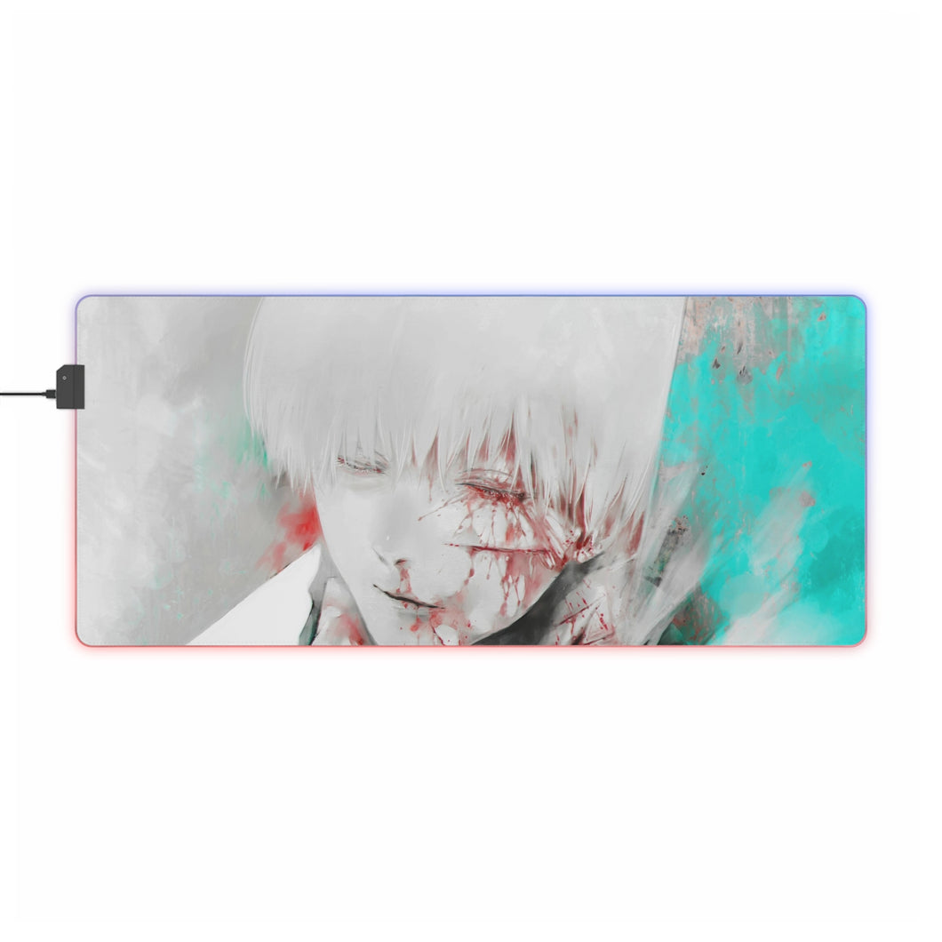 Tapis de souris LED RGB Anime Tokyo Ghoul (tapis de bureau)