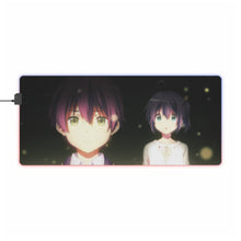 Cargar imagen en el visor de la galería, Love, Chunibyo &amp; Other Delusions Rikka Takanashi RGB LED Mouse Pad (Desk Mat)
