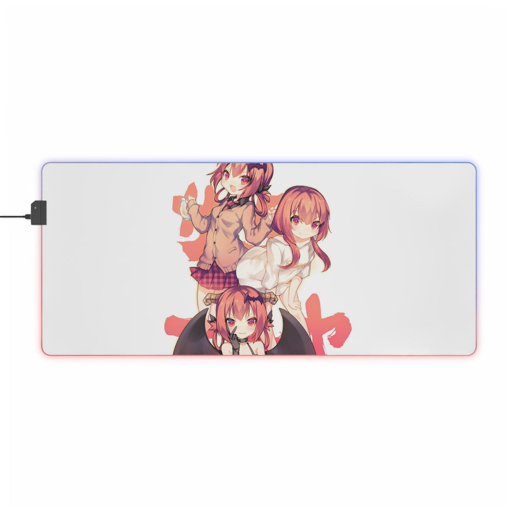 Gabriel DropOut Satanichia Kurumizawa Mcdowell RGB LED Mouse Pad (Desk Mat)