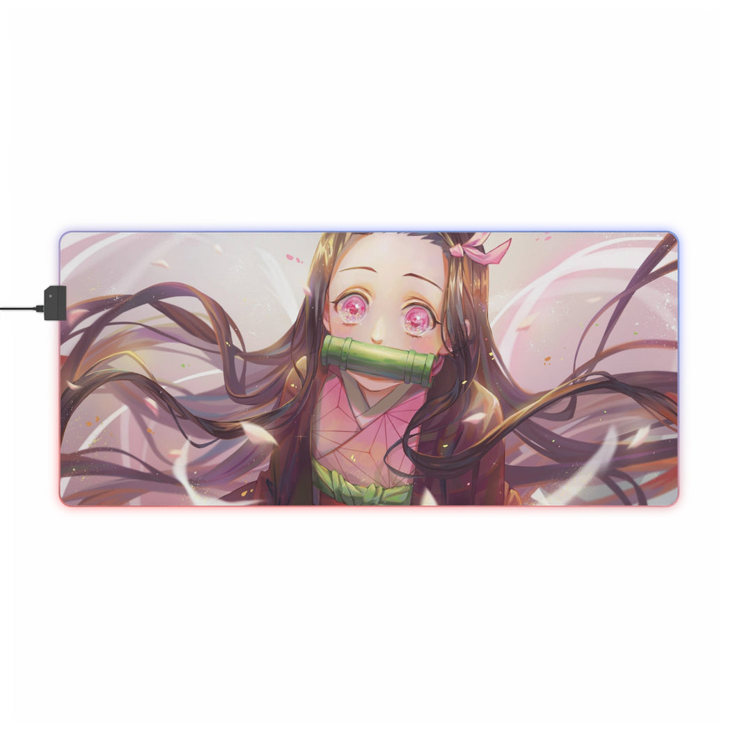 Demon Slayer: Kimetsu no Yaiba Nezuko Kamado RGB LED Mouse Pad (Desk Mat)