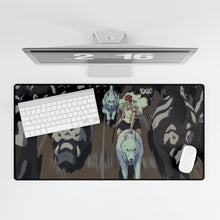 Load image into Gallery viewer, Anime Princess Mononoker Mouse Pad (Desk Mat)
