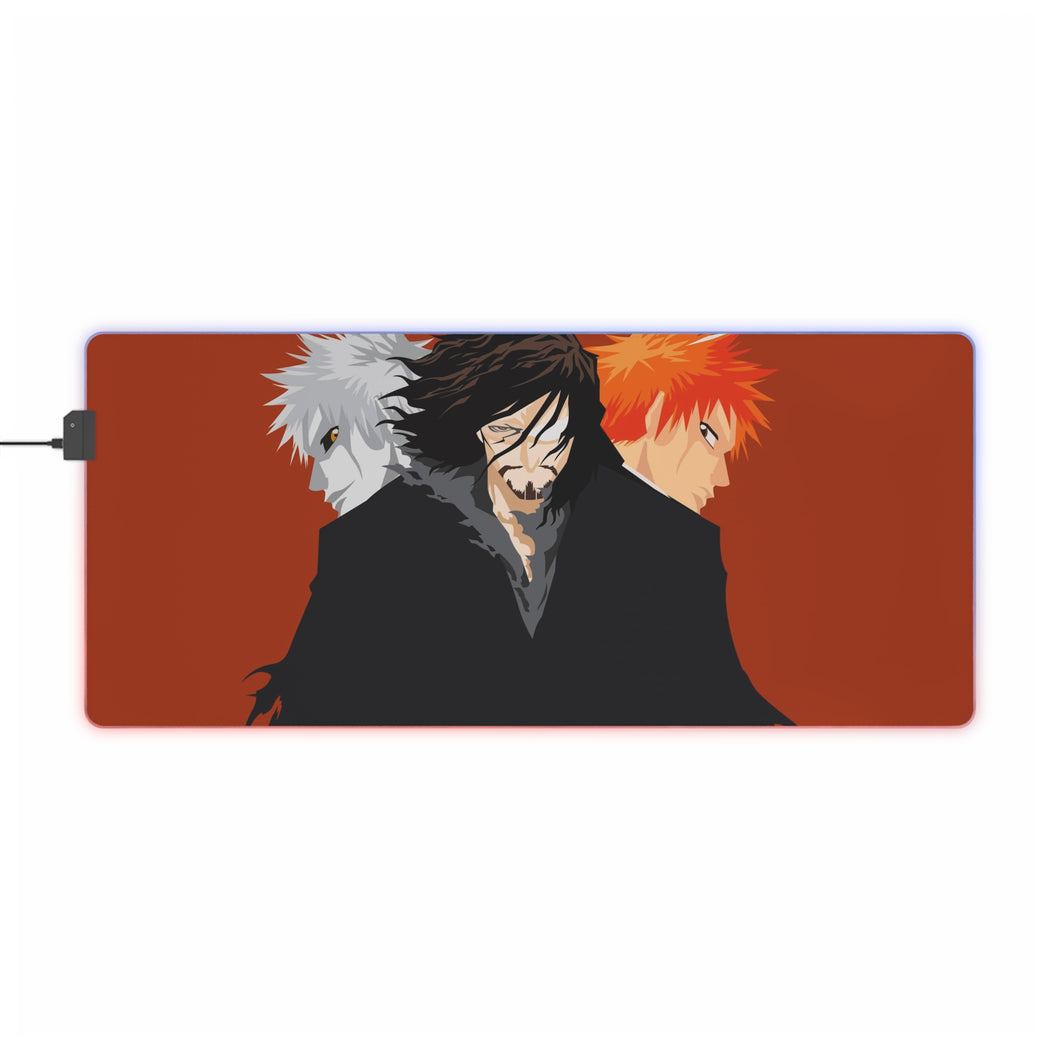 BLEACH - Ichigo Kurosaki (Zengatsu) RGB LED Mouse Pad (Desk Mat)