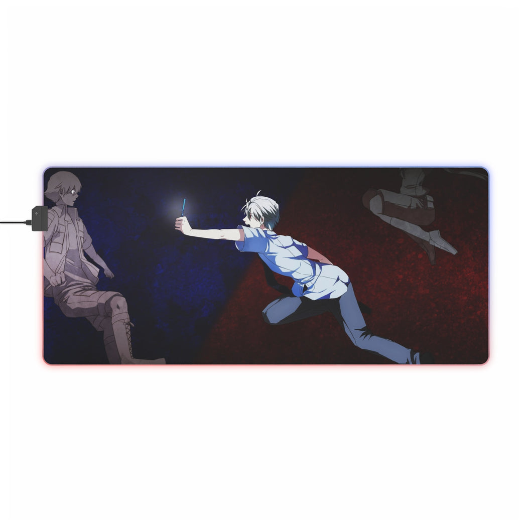 Tapis de souris LED RVB Mirai Nikki Aru Akise (tapis de bureau)